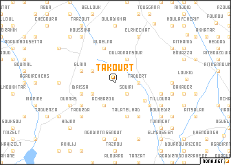 map of Takourt