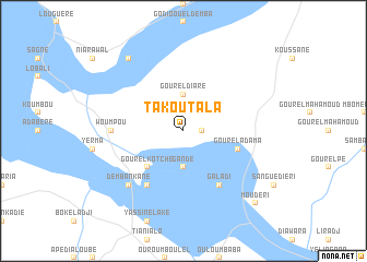 map of Takoutala