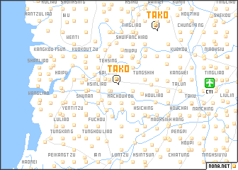 map of Ta-ko