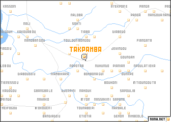 map of Takpamba