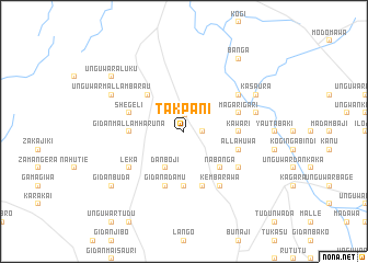 map of Takpani