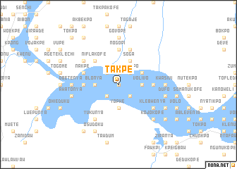 map of Takpe