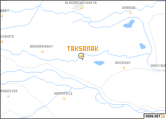 map of Taksanak