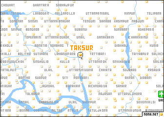 map of Taksur