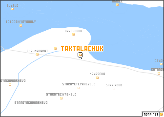map of Taktalachuk