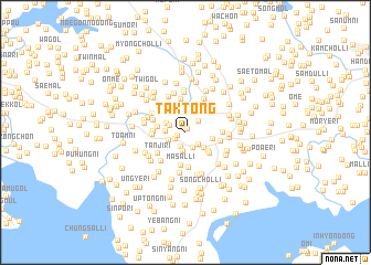 map of T\