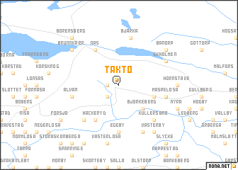 map of Täktö