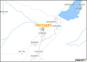 map of Taktugay