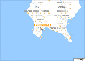 map of Ta-kuang-li