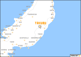 map of Tākubu