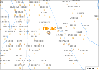 map of Takudo