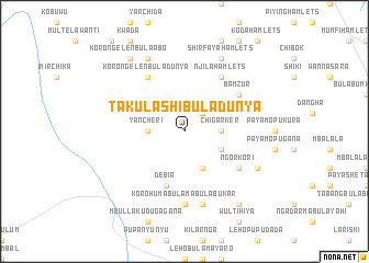 map of Takulashi Buladunya