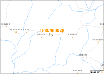map of Takumandza