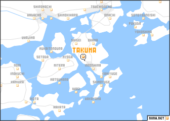 map of Takuma