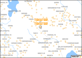 map of Tākūtar