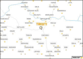 map of Takuti