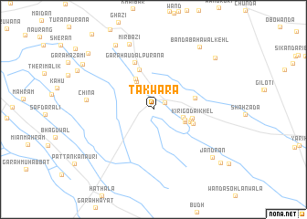 map of Takwāra