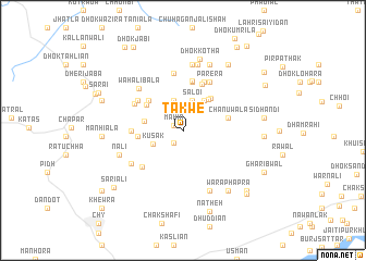 map of Takwe