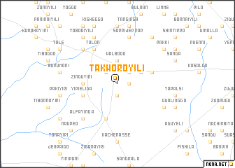 map of Takworoyili