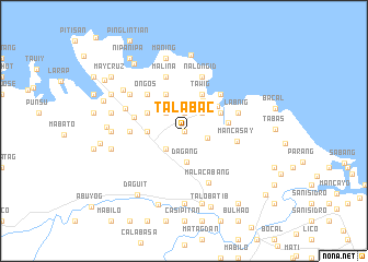 map of Talabac