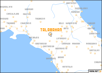 map of Talabahan