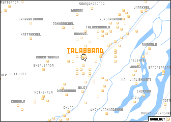 map of Tālāb Band