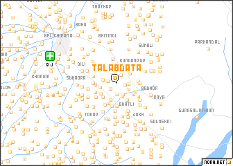 map of Talāb Dāta