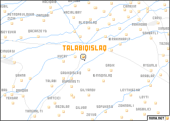 map of Talabıqışlaq