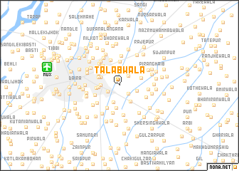 map of Tālābwāla