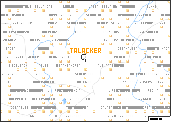 map of Talacker