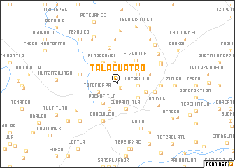 map of Tala Cuatro