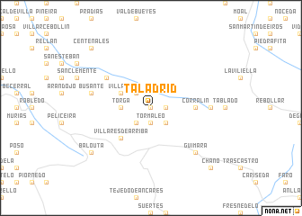 map of Taladrid