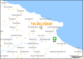 map of Tala el Kseur