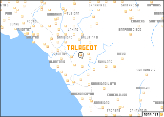 map of Talagcot