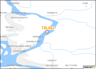 map of Talagi