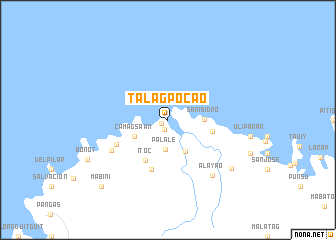 map of Talagpocao