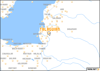 map of Talaguian