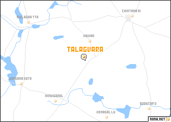 map of Talagvāra