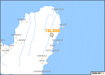 map of Talaha