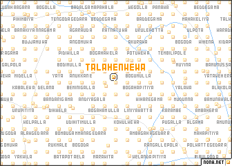 map of Talahenwewa