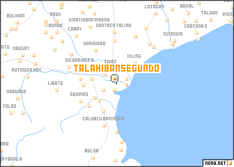 map of Talahiban Segundo