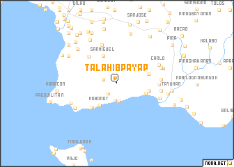 map of Talahib Payap