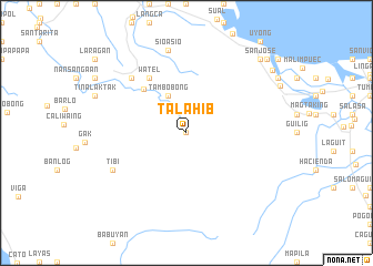 map of Talahib