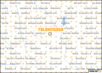 map of Talahingoda