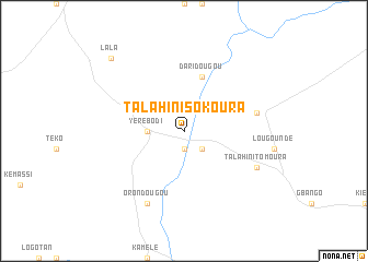 map of Talahini-Sokoura