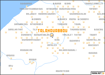 map of Talah Ou Abbou