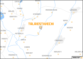 map of (( Tălăieştii-Vechi ))