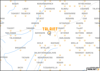 map of Talaïnt