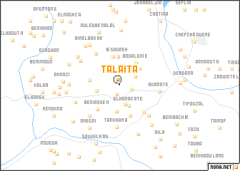 map of Talaïta