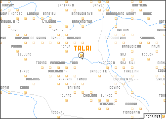 map of Ta Lai